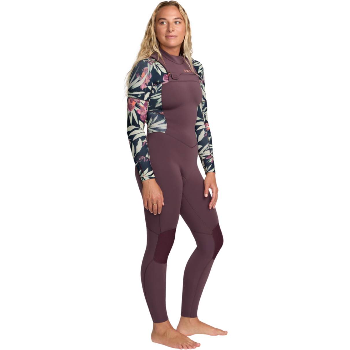 2026 Roxy Womens Swell Natural 3/2mm Chest Zip Wetsuit 26BW213508